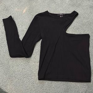 Forever 21 Long sleeve one shoulder top